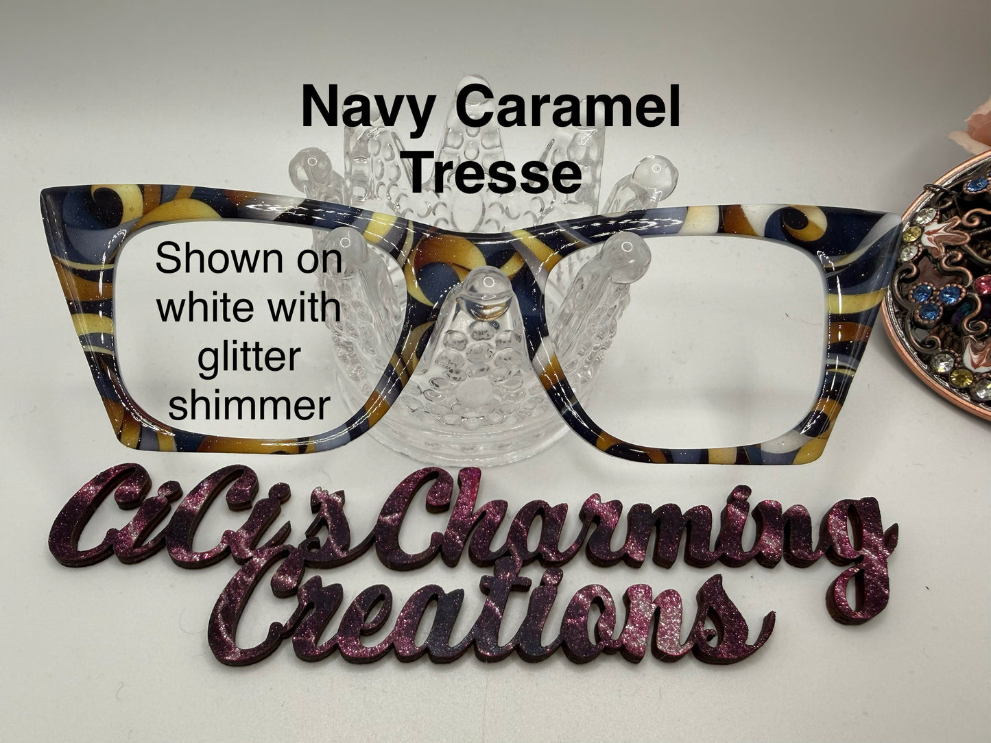 Navy Caramel Tresse