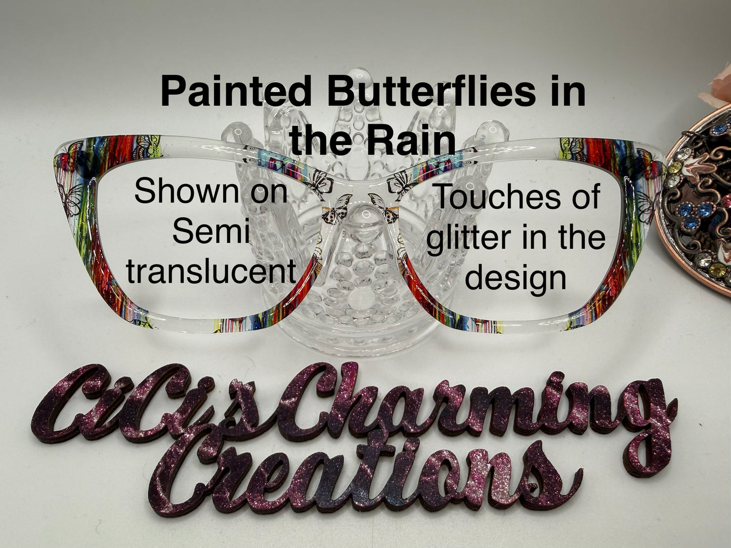 Painted Butterflies in the Rain