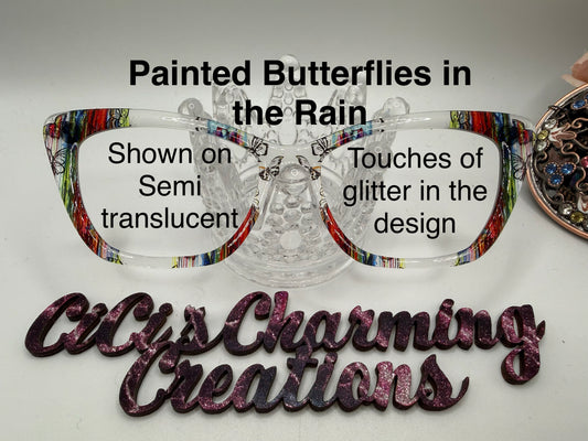 Painted Butterflies in the Rain