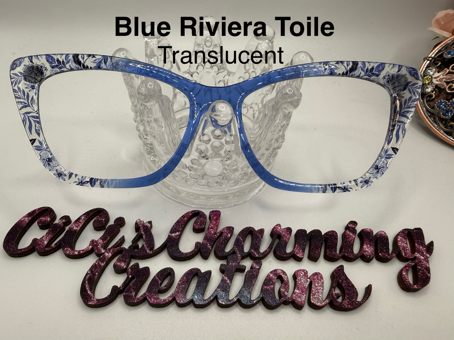 Blue Riviera Toile