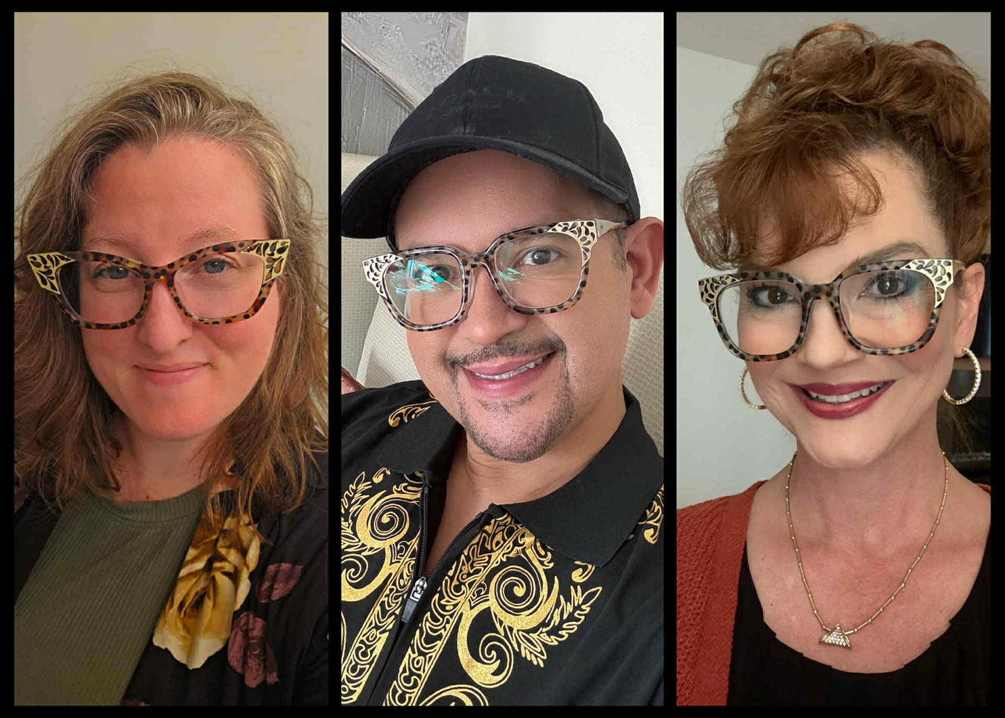 Designer Double Crested Semi Translucent